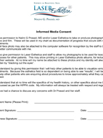 Informed Media Consent Forms